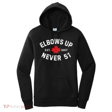 Never 51 Canada Women's Hoodie