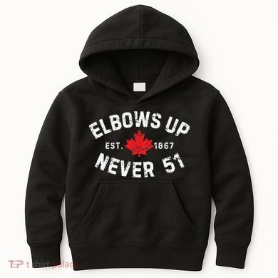 Never 51 Canada Kids Hoodie