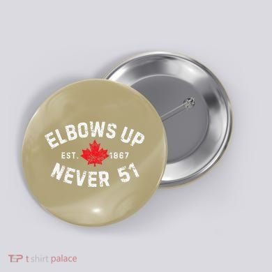 Never 51 Canada Button