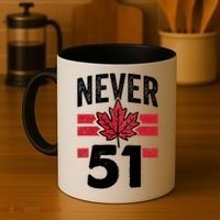 Never 51st State Canada Coffee Mug thumb 4