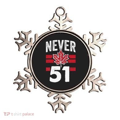 Never 51st State Canada Ornament