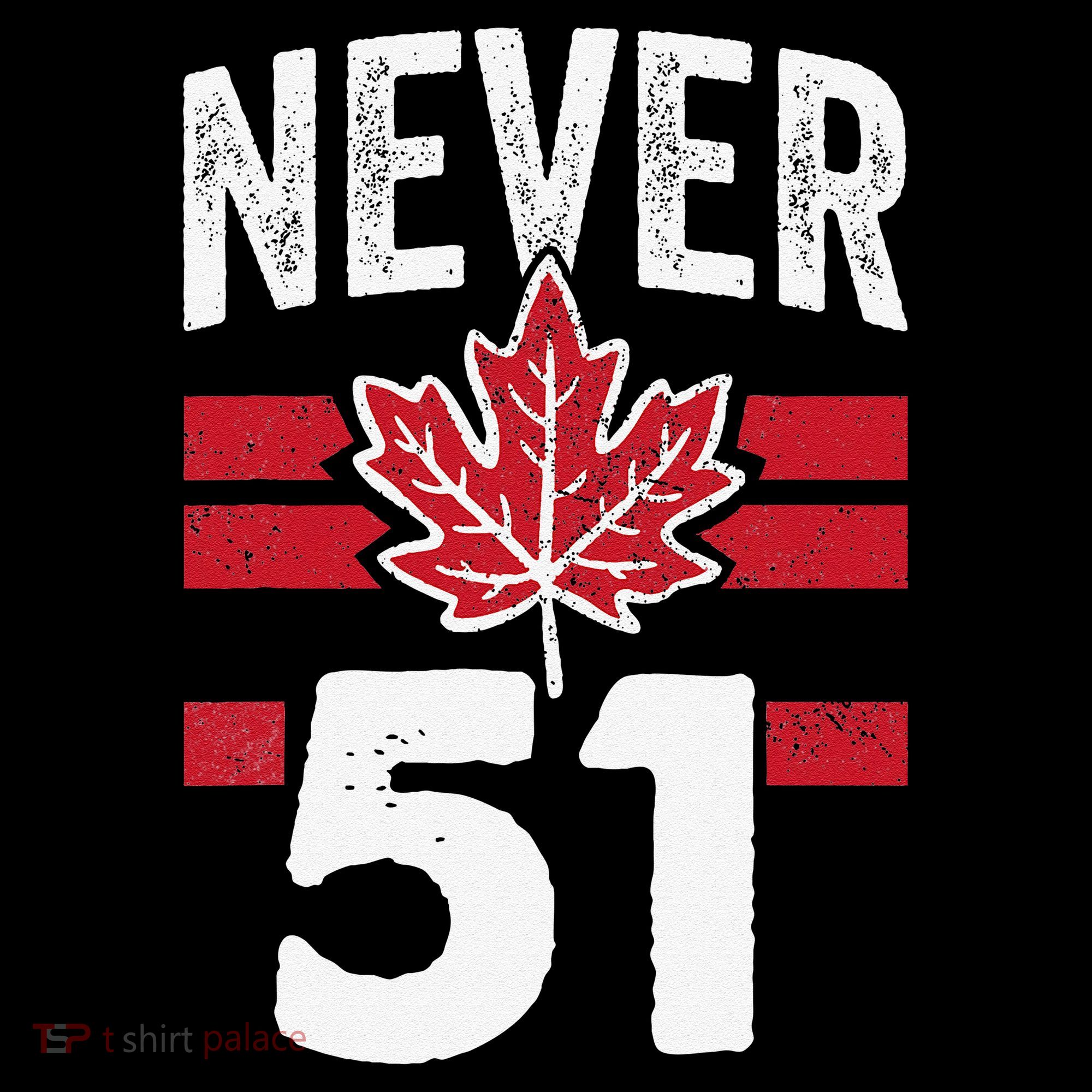 Never 51st State Canada Ornament