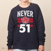 Never 51st State Canada Women's Sweatshirt thumb 0
