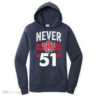 Never 51st State Canada Women's Hoodie thumb 0