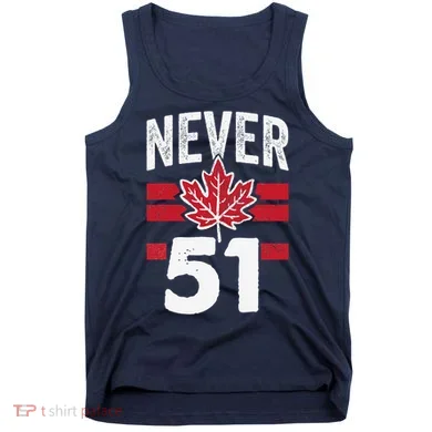 Never 51st State Canada Tank Top