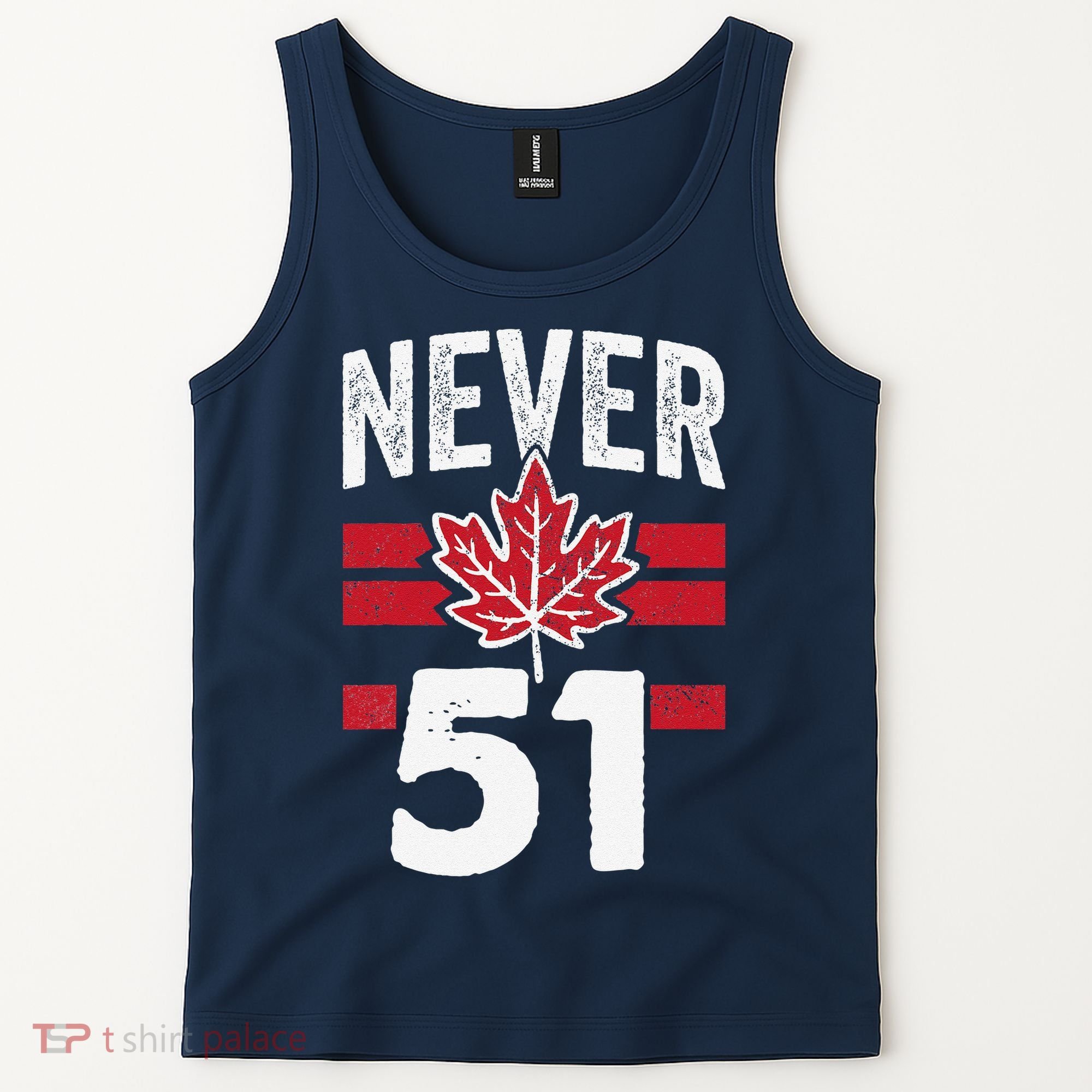 Never 51st State Canada Tank Top