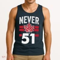 Never 51st State Canada Tank Top thumb 3