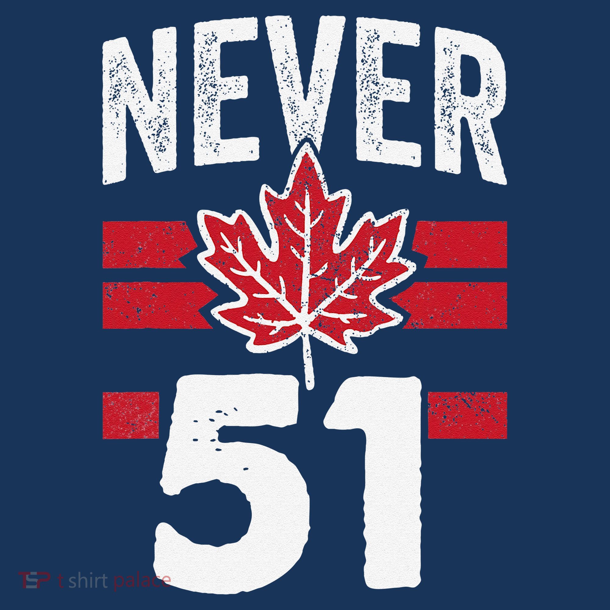 Never 51st State Canada Tank Top