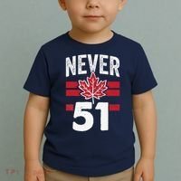 Never 51st State Canada Toddler T-Shirt thumb 2