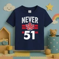 Never 51st State Canada Toddler T-Shirt thumb 3