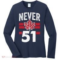 Never 51st State Canada Women's Long Sleeve Shirt thumb 0