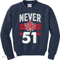 Never 51st State Canada Kids Sweatshirt thumb 0