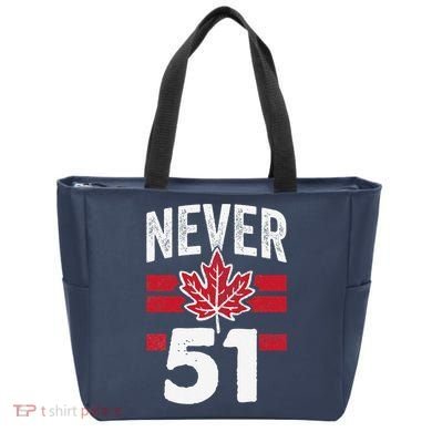 Never 51st State Canada Tote Bag