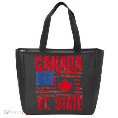 Never 51st State Canada Flag Tote Bag