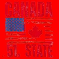 Never 51st State Canada Flag Santa Hat thumb 1