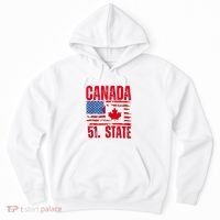 Never 51st State Canada Flag Hoodie thumb 0