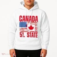 Never 51st State Canada Flag Hoodie thumb 2
