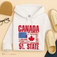 Never 51st State Canada Flag Hoodie thumb 4