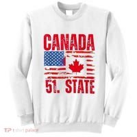 Never 51st State Canada Flag Sweatshirt thumb 0