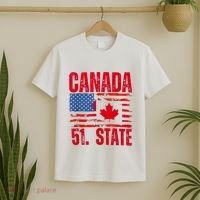 Never 51st State Canada Flag T-Shirt thumb 2