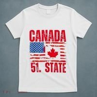 Never 51st State Canada Flag T-Shirt thumb 5