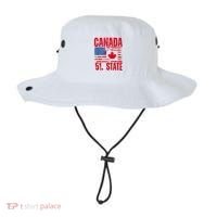 Never 51st State Canada Flag Bucket Hat thumb 0