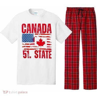 Never 51st State Canada Flag Pajama Set