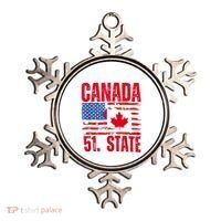 Never 51st State Canada Flag Ornament thumb 0