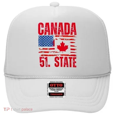 Never 51st State Canada Flag Hat