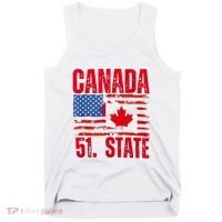 Never 51st State Canada Flag Tank Top thumb 0