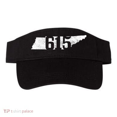 Nashville 615 Area Code Tennessee State Map Pride Music City Visor