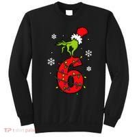 Number 6 Matching 67 Meme 6-7 Family Christmas Sweatshirt thumb 0
