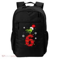 Number 6 Matching 67 Meme 6-7 Family Christmas Backpack thumb 0