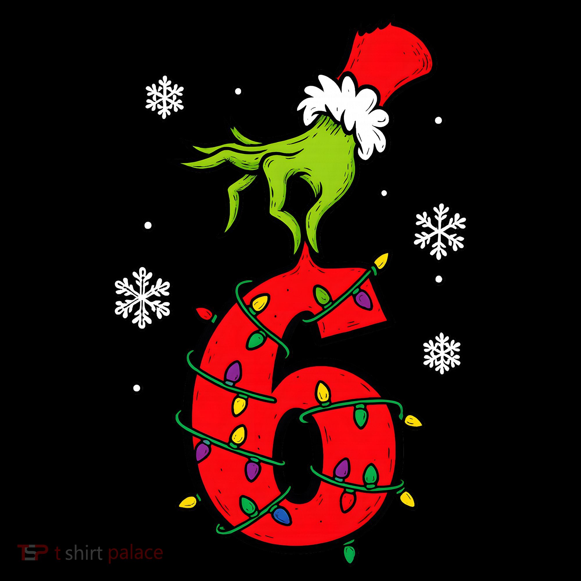 Number 6 Matching 67 Meme 6-7 Family Christmas Coffee Mug