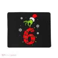 Number 6 Matching 67 Meme 6-7 Family Christmas Mousepad thumb 0