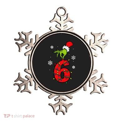 Number 6 Matching 67 Meme 6-7 Family Christmas Ornament