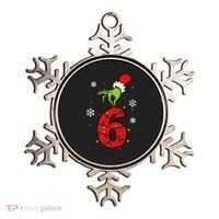 Number 6 Matching 67 Meme 6-7 Family Christmas Ornament thumb 0