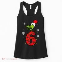 Number 6 Matching 67 Meme 6-7 Family Christmas Women's Tank Top thumb 0
