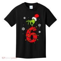 Number 6 Matching 67 Meme 6-7 Family Christmas Kids T-Shirt thumb 0