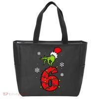 Number 6 Matching 67 Meme 6-7 Family Christmas Tote Bag thumb 0