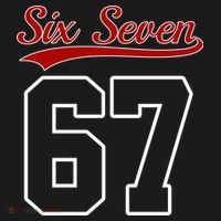 Number 67 Six Seven Baseball Jersey Style Team 67 Mousepad thumb 1