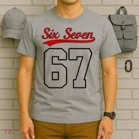 Number 67 Six Seven Baseball Jersey Style Team 67 T-Shirt thumb 6