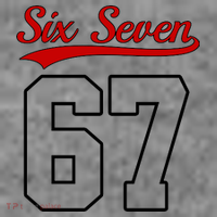 Number 67 Six Seven Baseball Jersey Style Team 67 Women's Hoodie thumb 2