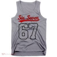 Number 67 Six Seven Baseball Jersey Style Team 67 Tank Top thumb 0