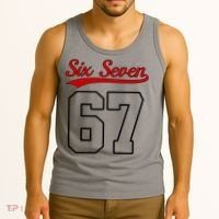 Number 67 Six Seven Baseball Jersey Style Team 67 Tank Top thumb 3