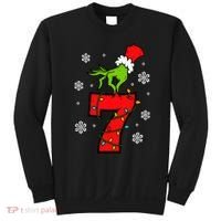 Number 7 Matching 67 Meme 6-7 Family Christmas Sweatshirt thumb 0
