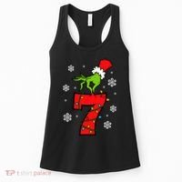 Number 7 Matching 67 Meme 6-7 Family Christmas Women's Tank Top thumb 0