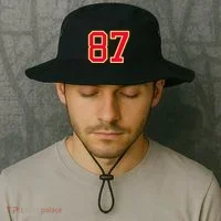 Number 87 Bucket Hat thumb 2