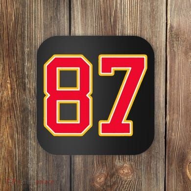 Number 87 Coaster