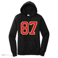 Number 87 Women's Hoodie thumb 0